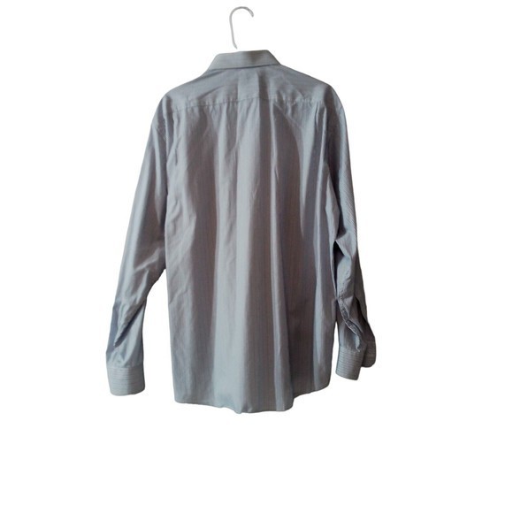 Men's Button Up Dress Shirt St Michael From Mark And Spencer Size 16.5 / 42 Cm - Picture 14 of 16